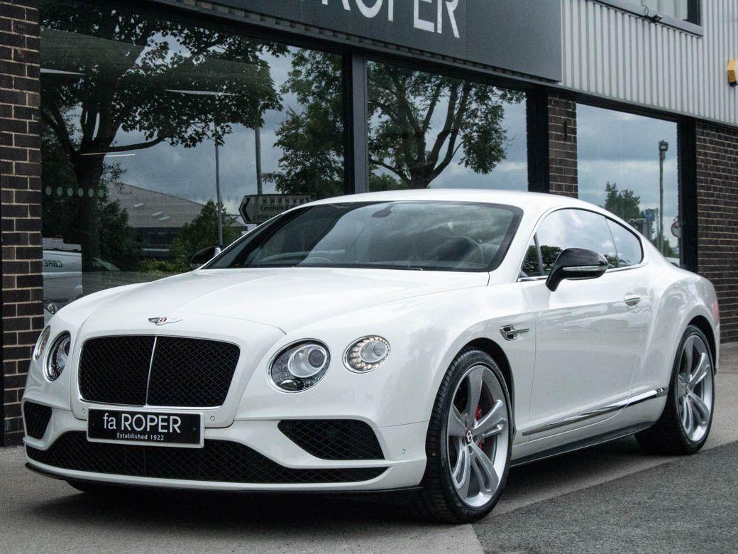 Bentley Continental GT 4.0 V8S 528ps AWD Mulliner Driving Specification Coupe Petrol Glacier WhiteBentley Continental GT 4.0 V8S 528ps AWD Mulliner Driving Specification Coupe Petrol Glacier White at fa Roper Ltd Bradford