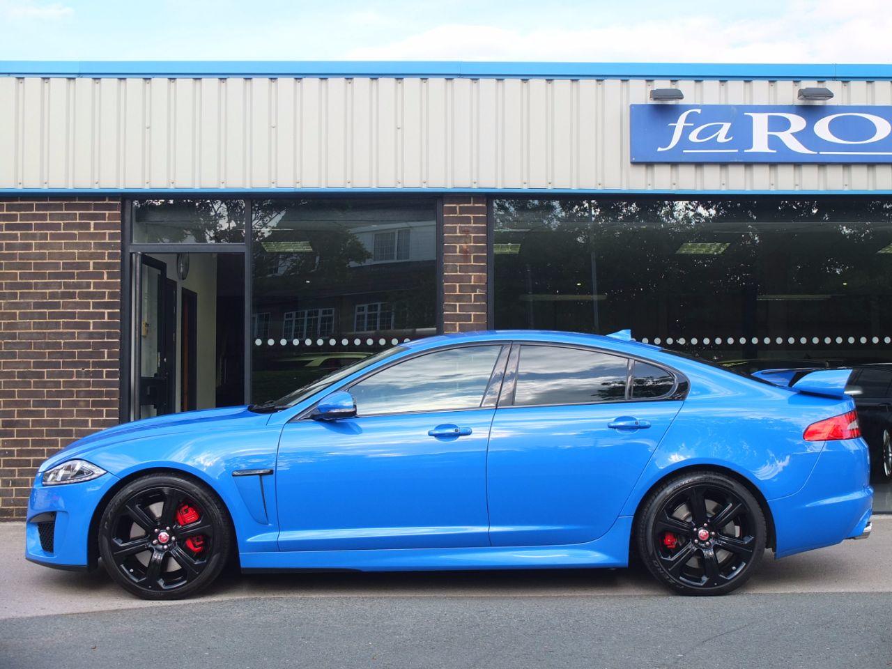 Jaguar XF 5.0 V8 Supercharged XFR-S Auto 550ps Saloon Petrol Ultra Blue Metallic