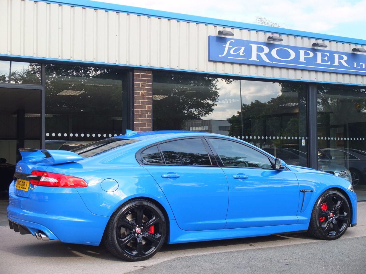 Jaguar XF 5.0 V8 Supercharged XFR-S Auto 550ps Saloon Petrol Ultra Blue Metallic