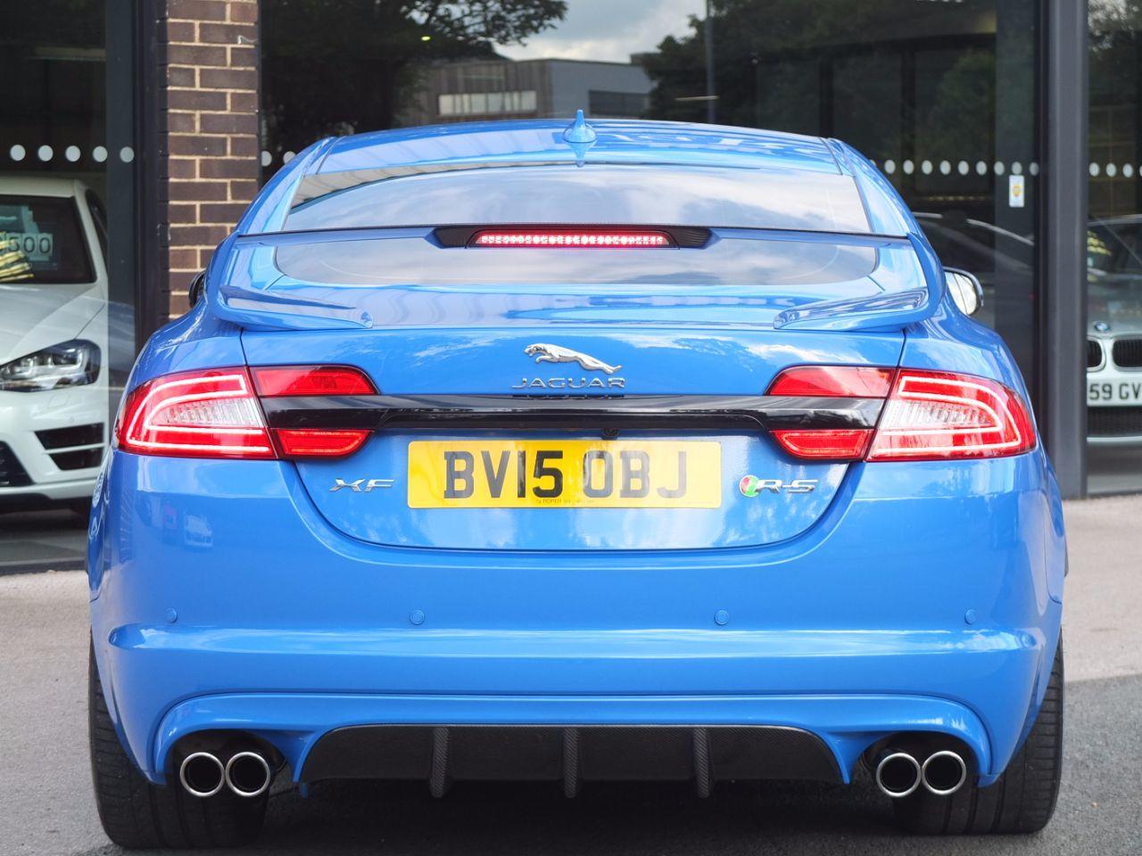 Jaguar XF 5.0 V8 Supercharged XFR-S Auto 550ps Saloon Petrol Ultra Blue Metallic