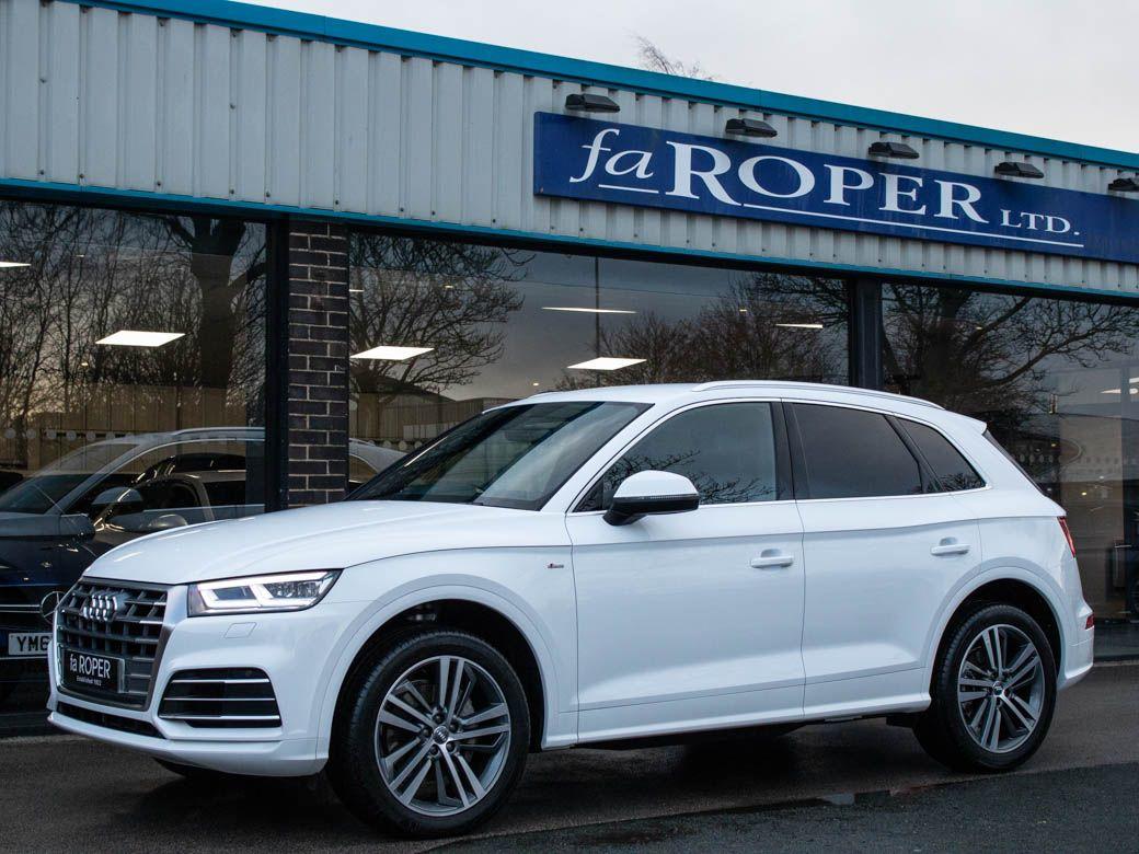 Audi Q5 2.0 TDI quattro S Line S tronic 190ps Estate Diesel Ibis White