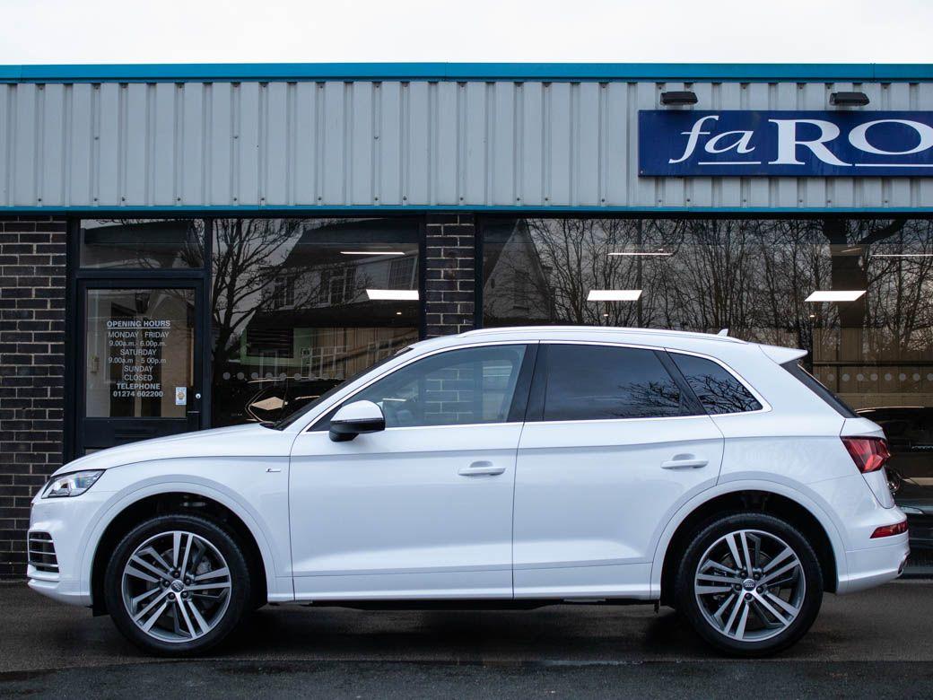 Audi Q5 2.0 TDI quattro S Line S tronic 190ps Estate Diesel Ibis White