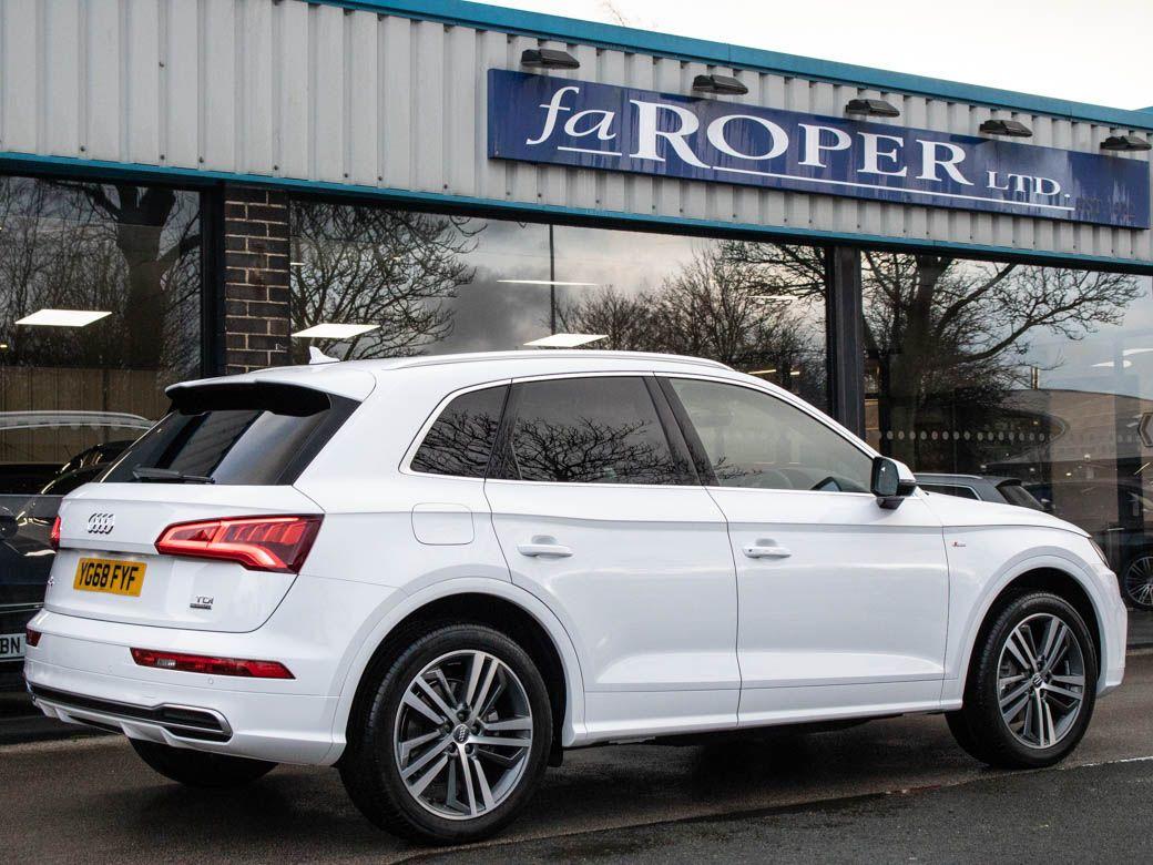 Audi Q5 2.0 TDI quattro S Line S tronic 190ps Estate Diesel Ibis White