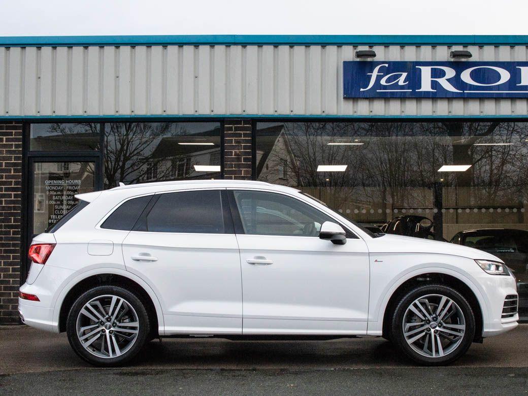 Audi Q5 2.0 TDI quattro S Line S tronic 190ps Estate Diesel Ibis White