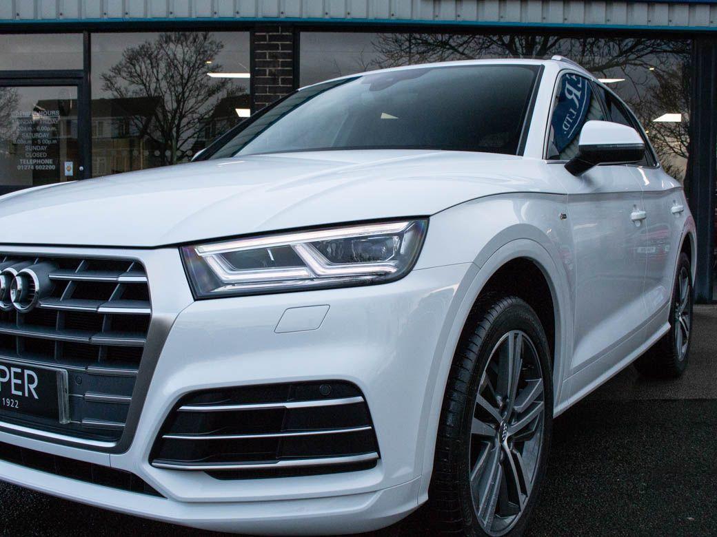 Audi Q5 2.0 TDI quattro S Line S tronic 190ps Estate Diesel Ibis White