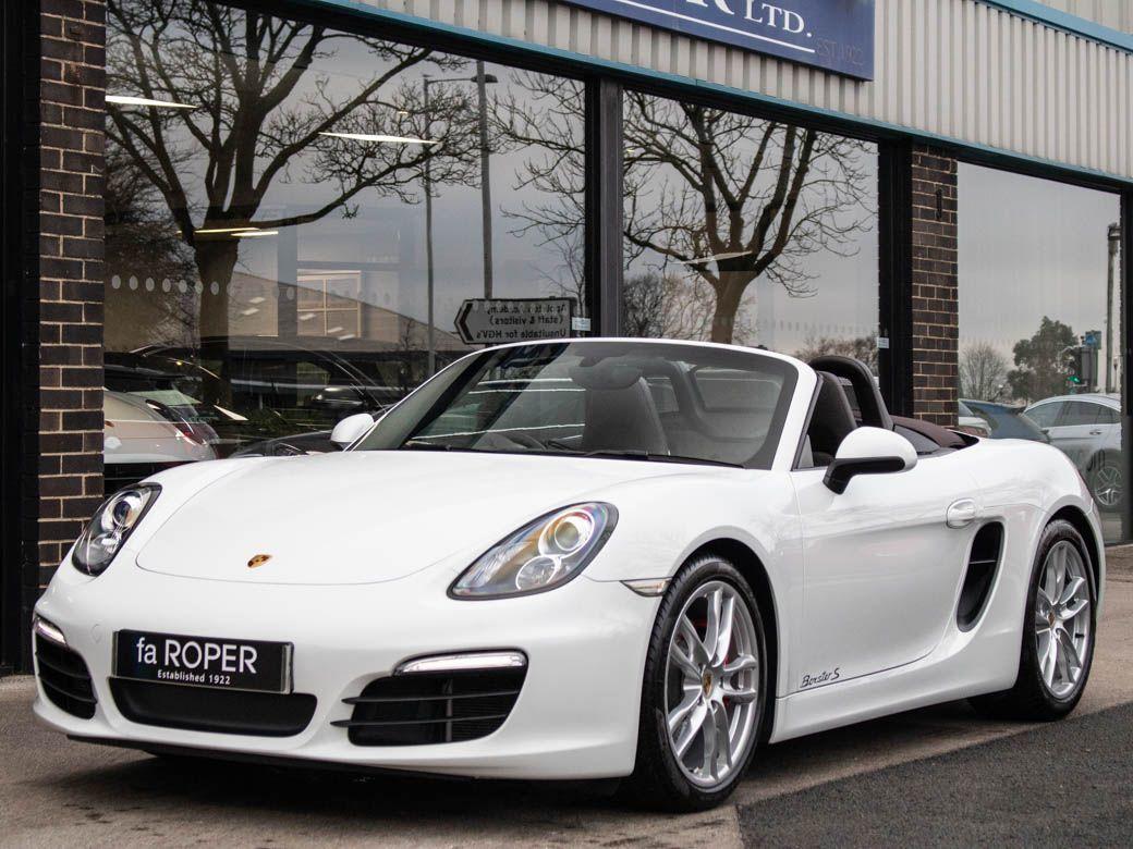 Porsche Boxster 3.4 S PDK Convertible Petrol WhitePorsche Boxster 3.4 S PDK Convertible Petrol White at fa Roper Ltd Bradford