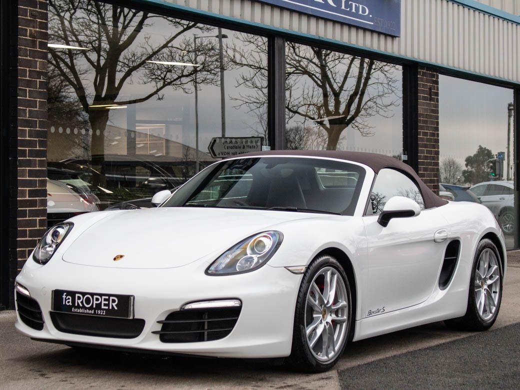 Porsche Boxster 3.4 S PDK Convertible Petrol White