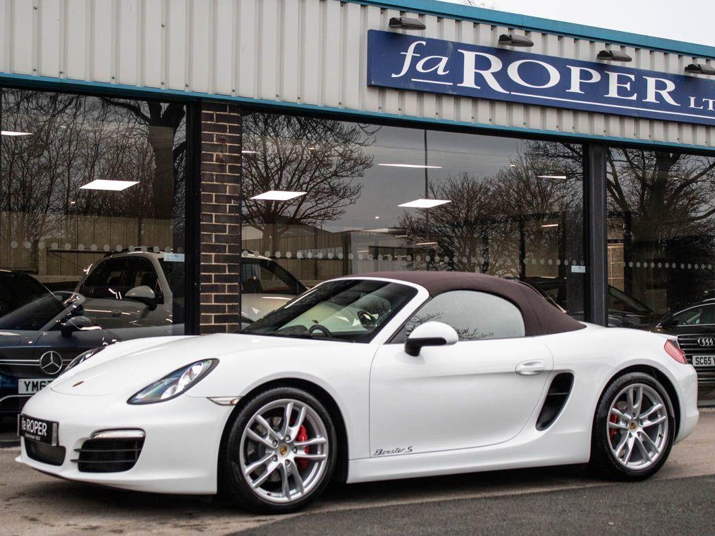 Porsche Boxster 3.4 S PDK Convertible Petrol White