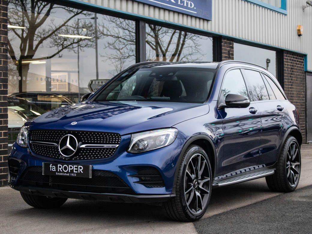 Mercedes-Benz GLC 3.0 GLC 43 AMG 4MATIC Premium Plus 9G-tronic Estate Petrol Brilliant Blue MetallicMercedes-Benz GLC 3.0 GLC 43 AMG 4MATIC Premium Plus 9G-tronic Estate Petrol Brilliant Blue Metallic at fa Roper Ltd Bradford