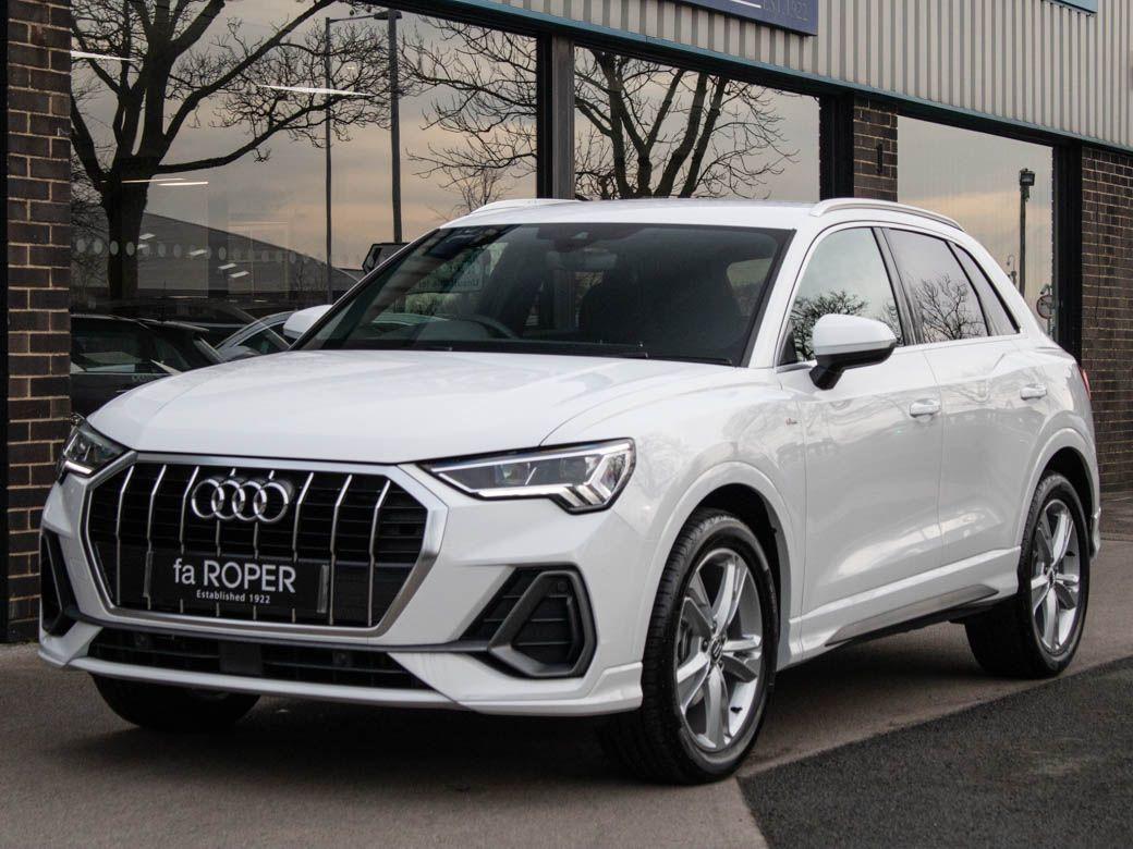 Audi Q3 1.5 35 TFSI S Line S Tronic 150ps Estate Petrol Ibis WhiteAudi Q3 1.5 35 TFSI S Line S Tronic 150ps Estate Petrol Ibis White at fa Roper Ltd Bradford