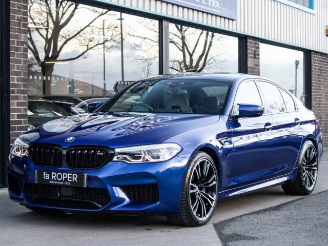 BMW M5 M5 4.4 V8 Auto 600ps Saloon Petrol Marina Bay Blue Metallic