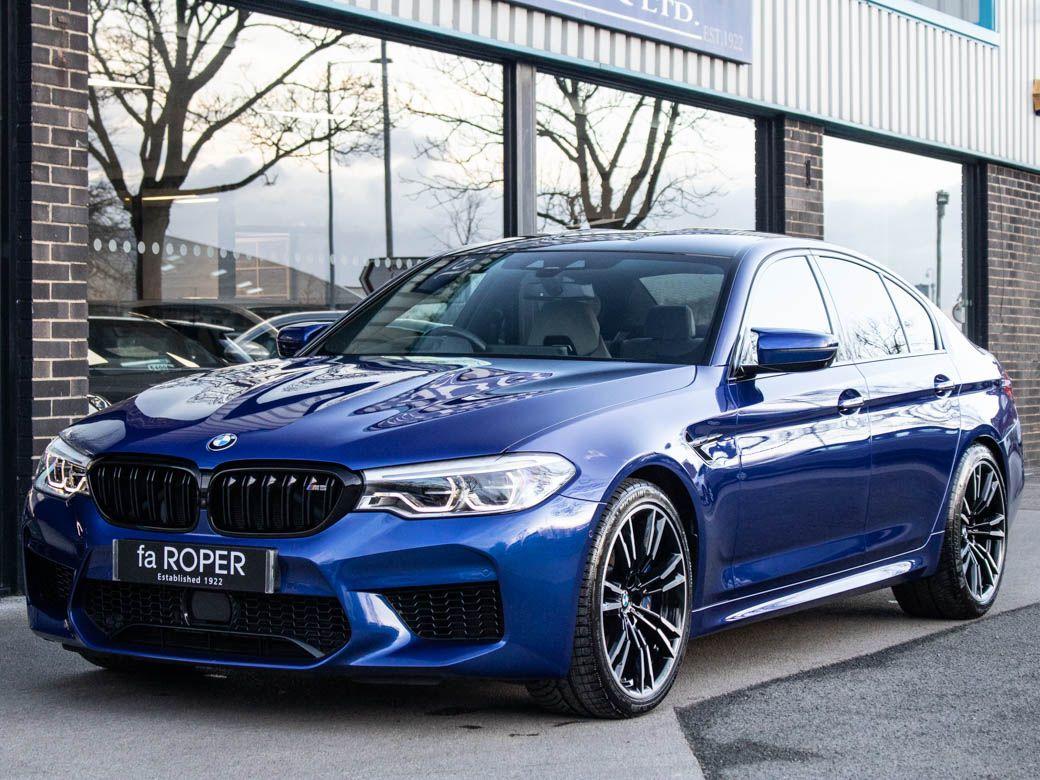 BMW M5 M5 4.4 V8 Auto 600ps Saloon Petrol Marina Bay Blue MetallicBMW M5 M5 4.4 V8 Auto 600ps Saloon Petrol Marina Bay Blue Metallic at fa Roper Ltd Bradford