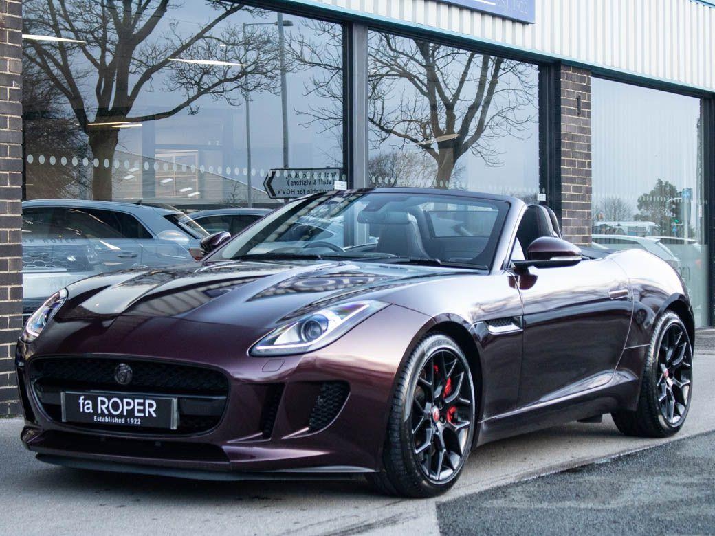 Jaguar F-Type 3.0 Supercharged V6 S Auto 380ps Convertible Petrol Black Rose