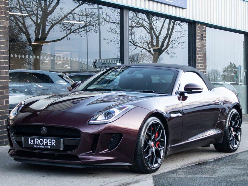 Jaguar F-type 3.0 Supercharged V6 S Auto 380ps Convertible Petrol Black Rose
