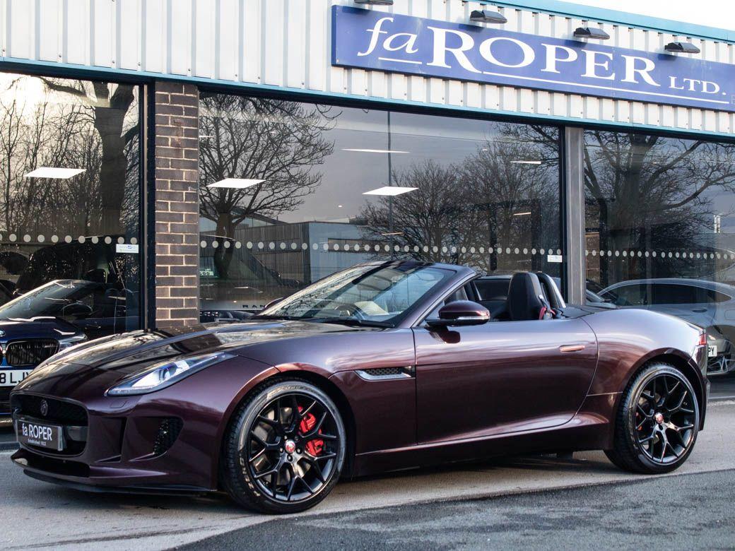 Jaguar F-type 3.0 Supercharged V6 S Auto 380ps Convertible Petrol Black Rose