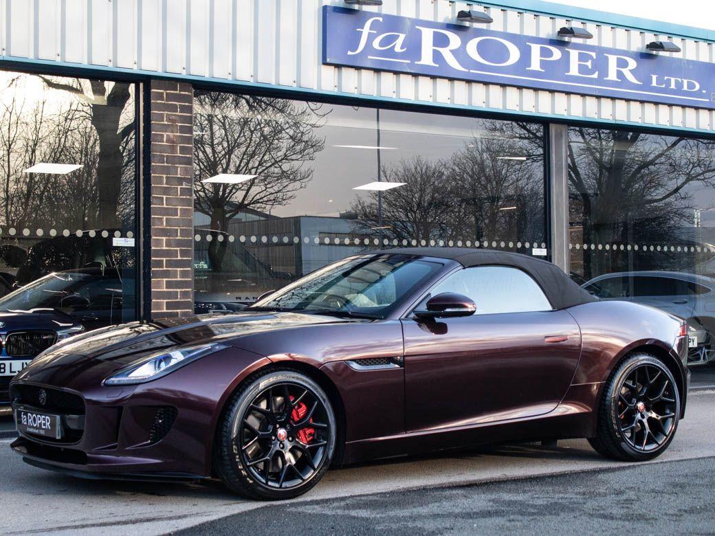 Jaguar F-type 3.0 Supercharged V6 S Auto 380ps Convertible Petrol Black Rose