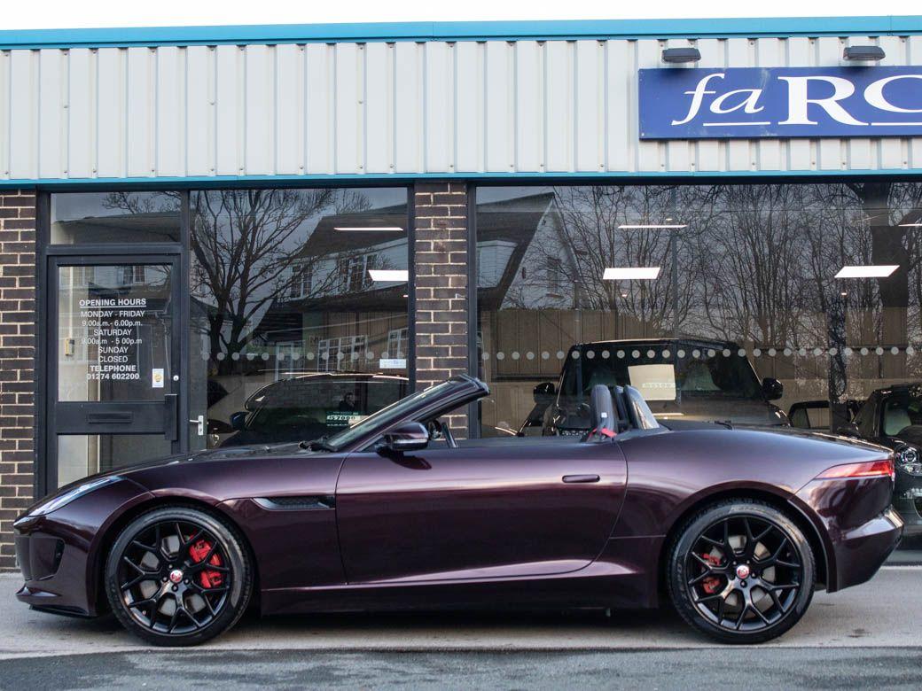 Jaguar F-Type 3.0 Supercharged V6 S Auto 380ps Convertible Petrol Black Rose