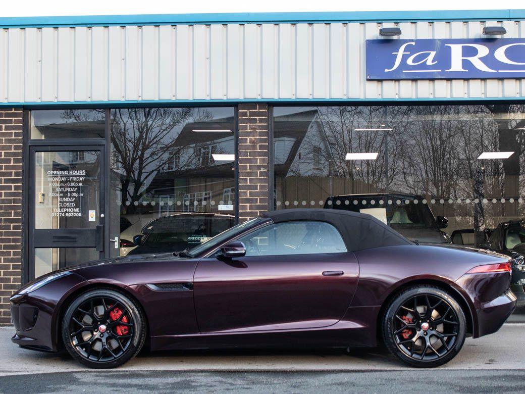 Jaguar F-type 3.0 Supercharged V6 S Auto 380ps Convertible Petrol Black Rose