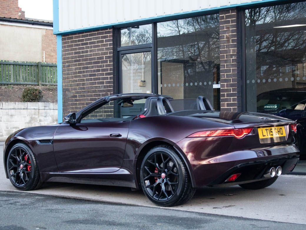 Jaguar F-Type 3.0 Supercharged V6 S Auto 380ps Convertible Petrol Black Rose