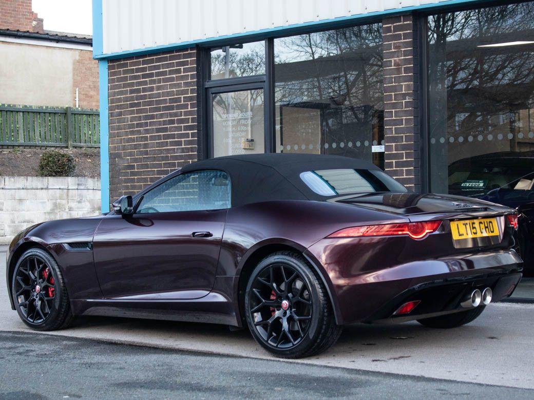 Jaguar F-type 3.0 Supercharged V6 S Auto 380ps Convertible Petrol Black Rose