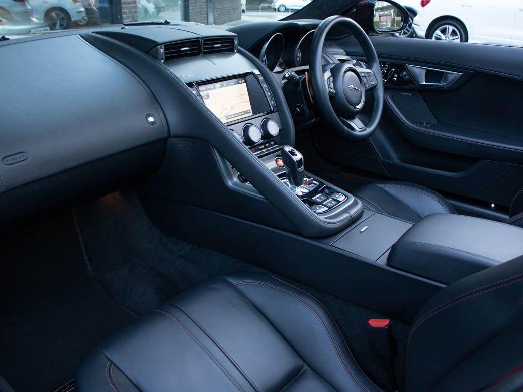 Jaguar F-type 3.0 Supercharged V6 S Auto 380ps Convertible Petrol Black Rose