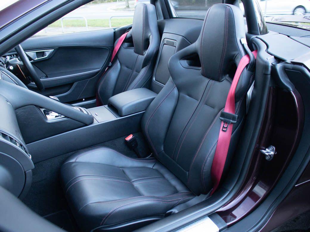 Jaguar F-Type 3.0 Supercharged V6 S Auto 380ps Convertible Petrol Black Rose