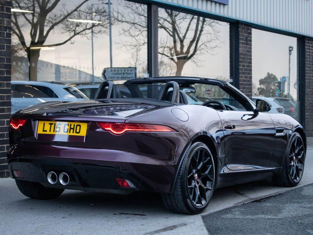 Jaguar F-Type 3.0 Supercharged V6 S Auto 380ps Convertible Petrol Black Rose