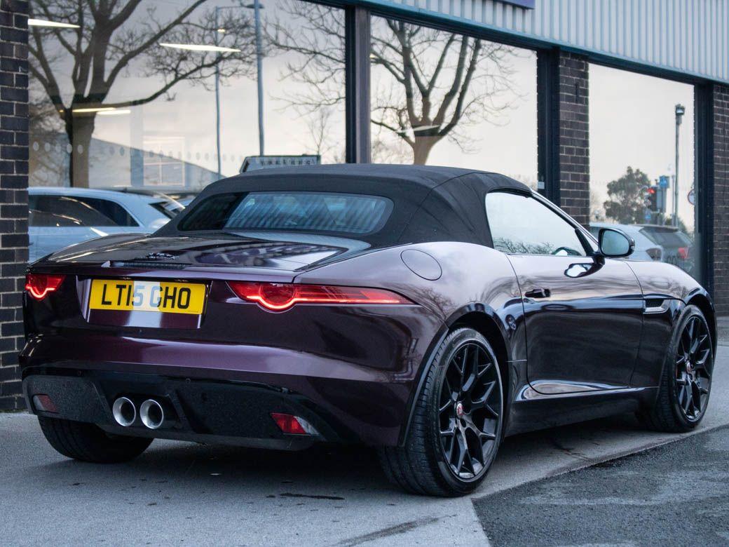 Jaguar F-type 3.0 Supercharged V6 S Auto 380ps Convertible Petrol Black Rose