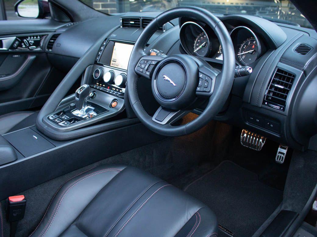 Jaguar F-type 3.0 Supercharged V6 S Auto 380ps Convertible Petrol Black Rose