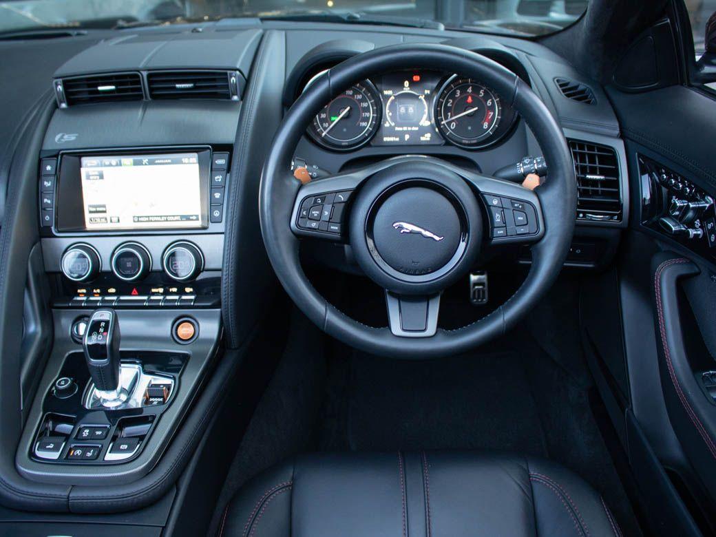 Jaguar F-type 3.0 Supercharged V6 S Auto 380ps Convertible Petrol Black Rose