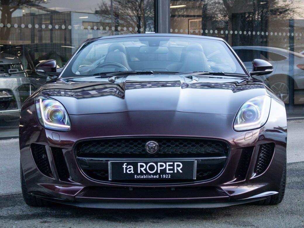 Jaguar F-type 3.0 Supercharged V6 S Auto 380ps Convertible Petrol Black Rose