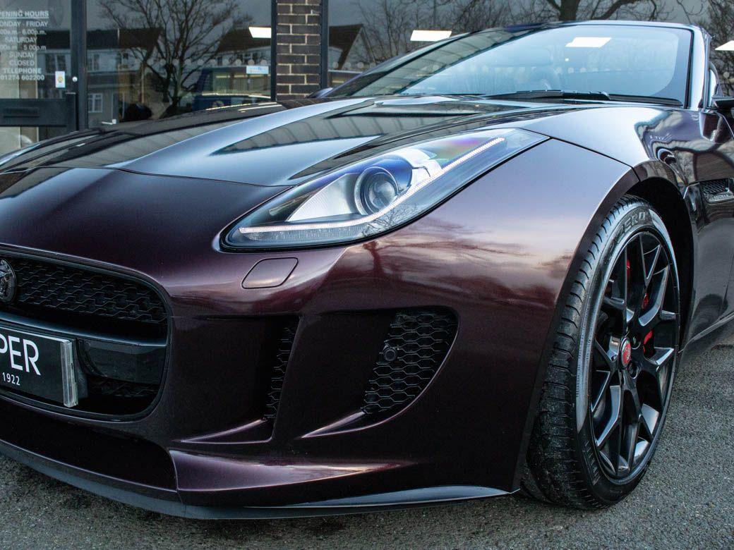 Jaguar F-type 3.0 Supercharged V6 S Auto 380ps Convertible Petrol Black Rose