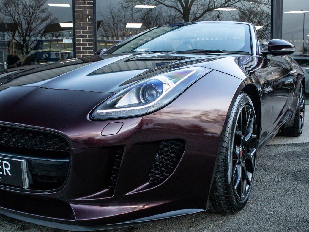 Jaguar F-type 3.0 Supercharged V6 S Auto 380ps Convertible Petrol Black Rose