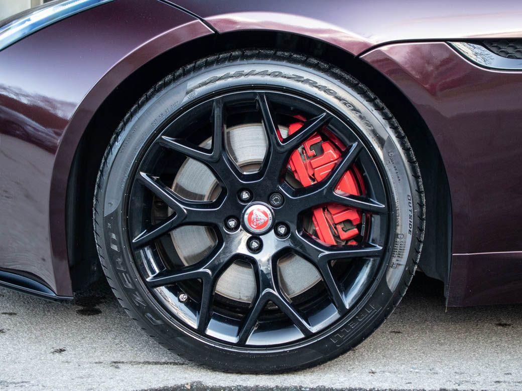 Jaguar F-type 3.0 Supercharged V6 S Auto 380ps Convertible Petrol Black Rose