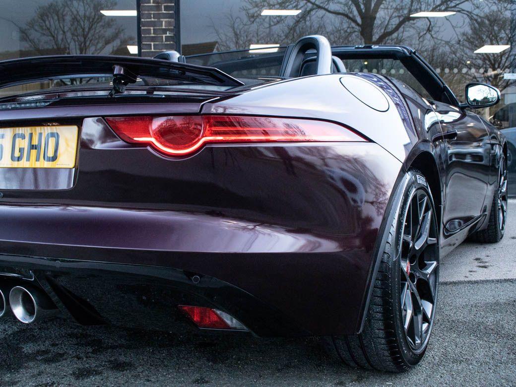 Jaguar F-type 3.0 Supercharged V6 S Auto 380ps Convertible Petrol Black Rose