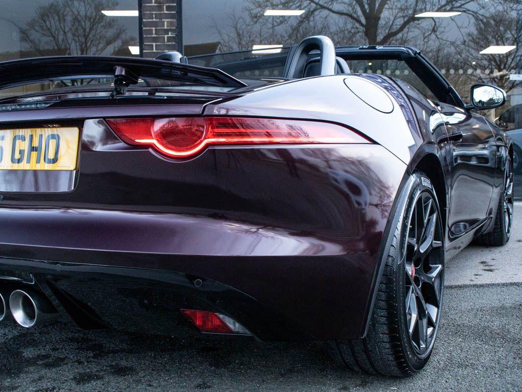 Jaguar F-Type 3.0 Supercharged V6 S Auto 380ps Convertible Petrol Black Rose