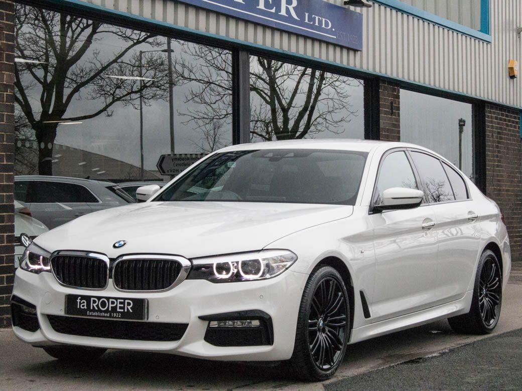 BMW 5 Series 2.0 520d xDrive M Sport Auto Saloon Diesel Alpine White