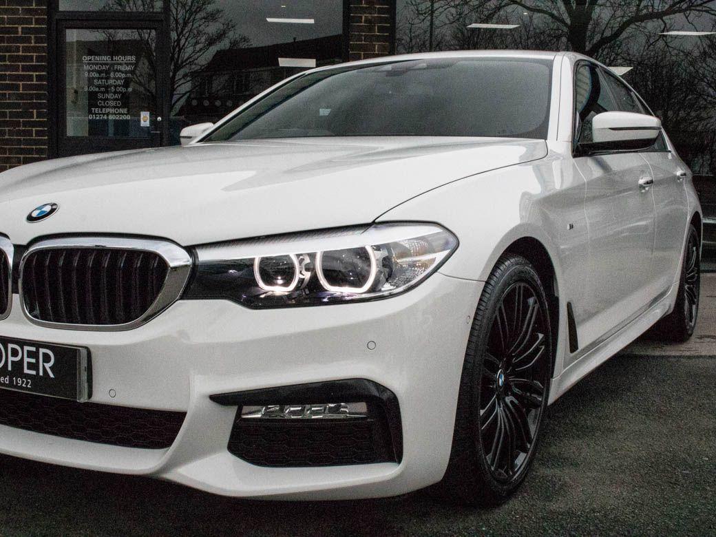 BMW 5 Series 2.0 520d xDrive M Sport Auto Saloon Diesel Alpine White