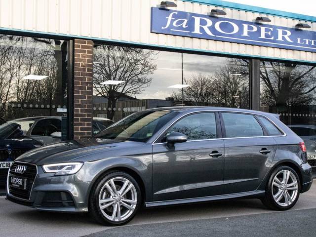 2017 Audi A3 Sportback 2.0 TFSI quattro S Line 5 door S tronic 190ps