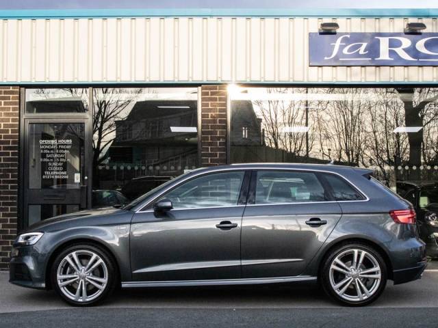 2017 Audi A3 Sportback 2.0 TFSI quattro S Line 5 door S tronic 190ps