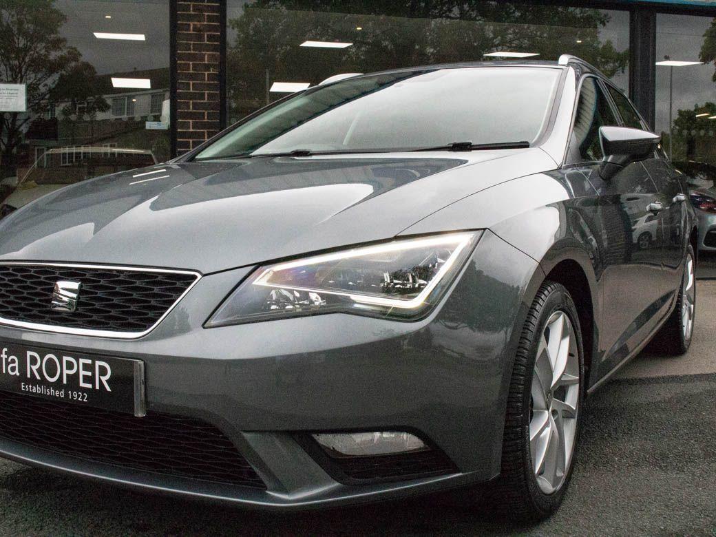 SEAT Leon 1.6 TDI Sport Tourer SE Dynamic Technology 110ps Estate Diesel Monsoon Grey Metallic