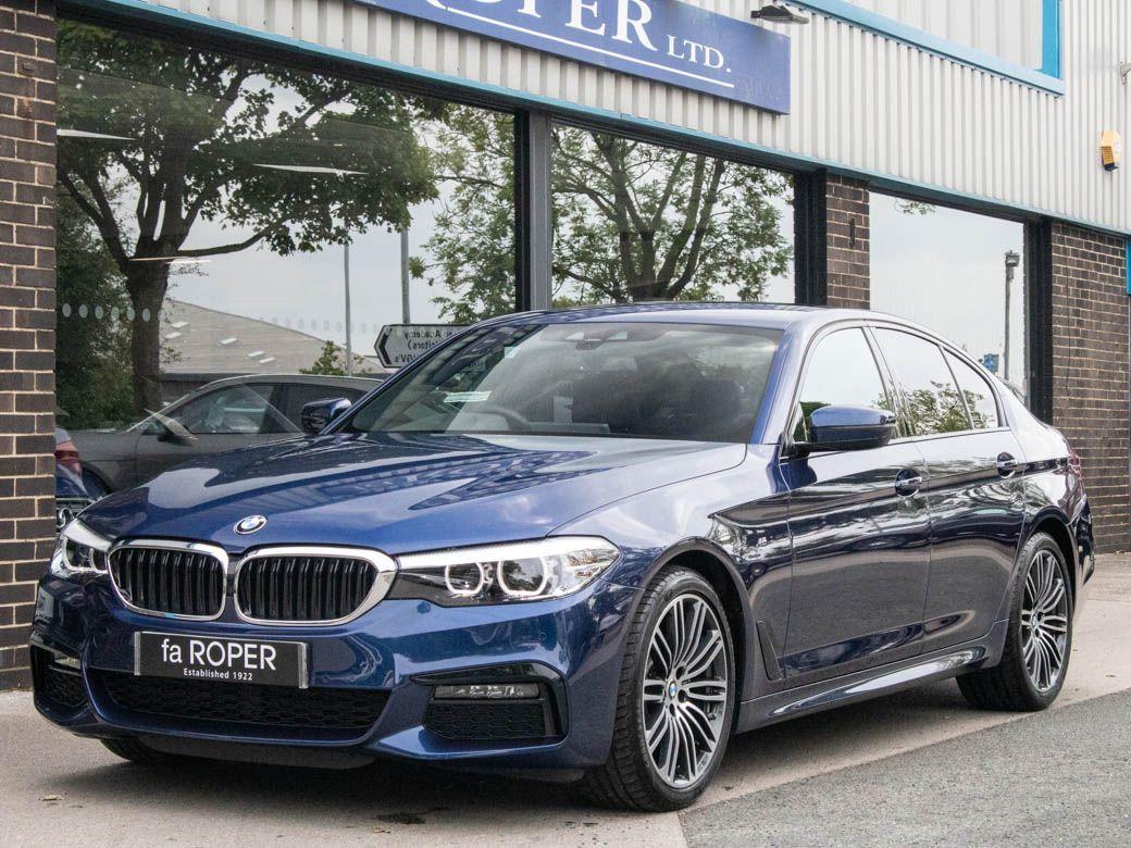 BMW 5 Series 2.0 520d xDrive M Sport Plus Pack Auto Saloon Diesel Mediterranean Blue Metallic