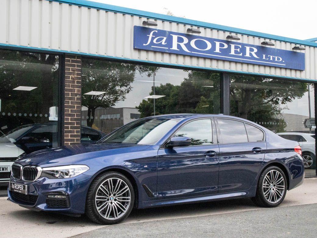 BMW 5 Series 2.0 520d xDrive M Sport Plus Pack Auto Saloon Diesel Mediterranean Blue Metallic