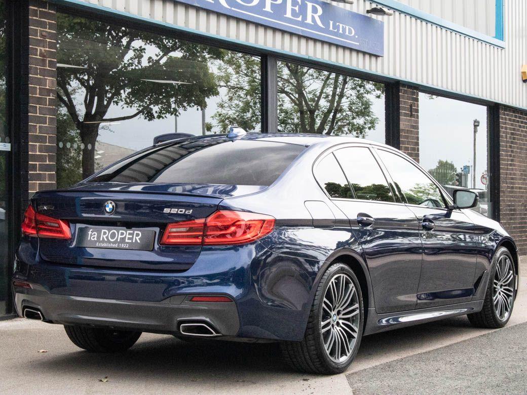 BMW 5 Series 2.0 520d xDrive M Sport Plus Pack Auto Saloon Diesel Mediterranean Blue Metallic