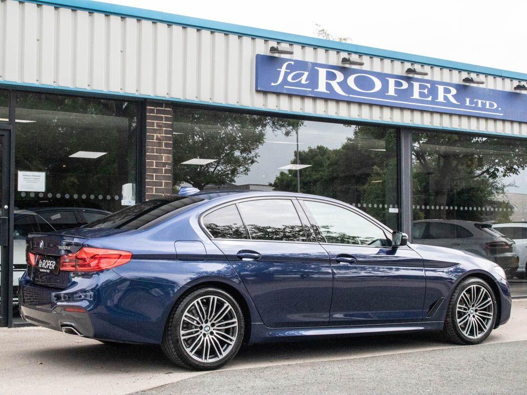 BMW 5 Series 2.0 520d xDrive M Sport Plus Pack Auto Saloon Diesel Mediterranean Blue Metallic