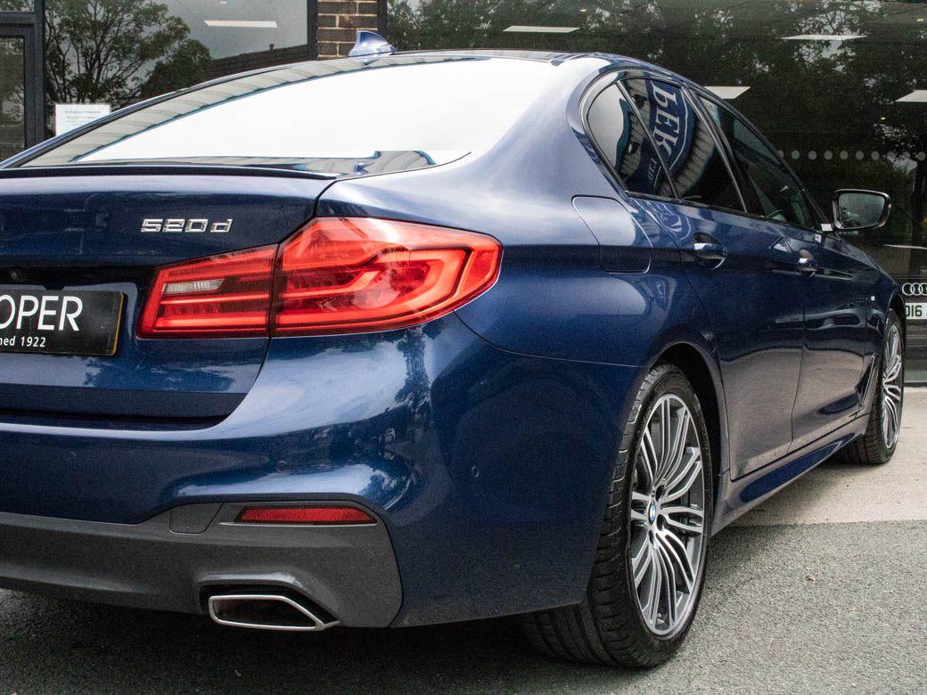 BMW 5 Series 2.0 520d xDrive M Sport Plus Pack Auto Saloon Diesel Mediterranean Blue Metallic