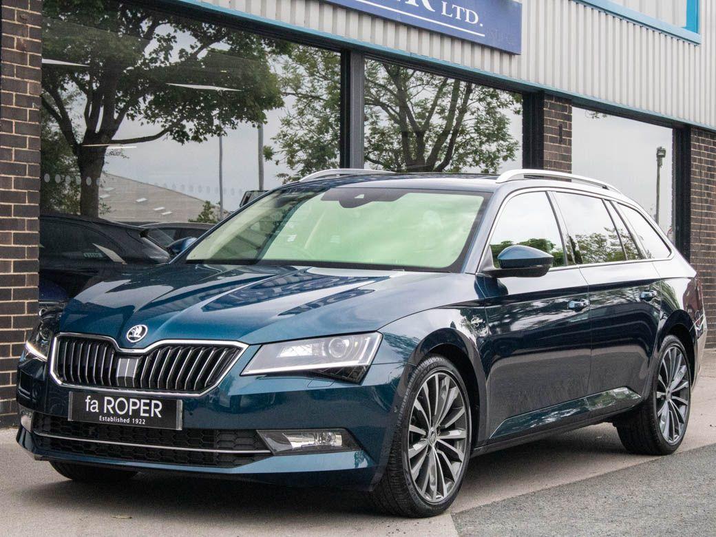 Skoda Superb Estate 2.0 TDI  Laurin + Klement DSG Auto 190ps Estate Diesel Petrol Blue Metallic