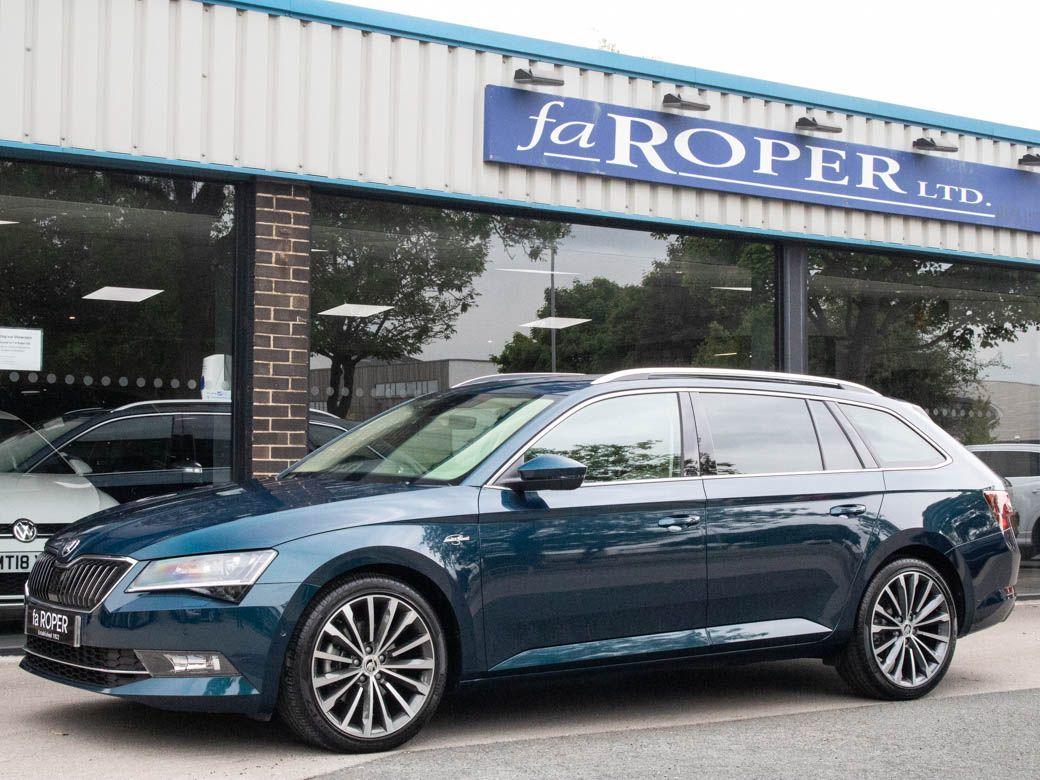 Skoda Superb Estate 2.0 TDI  Laurin + Klement DSG Auto 190ps Estate Diesel Petrol Blue Metallic