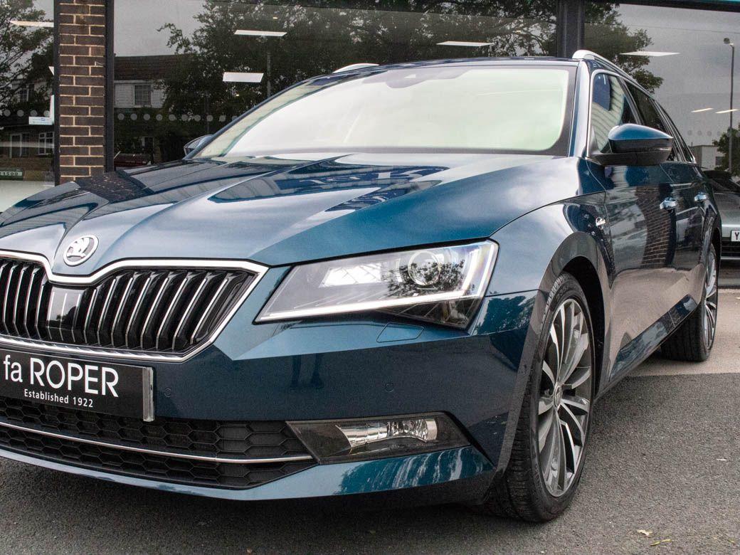 Skoda Superb Estate 2.0 TDI Laurin + Klement DSG Auto 190ps Estate Diesel Petrol Blue Metallic