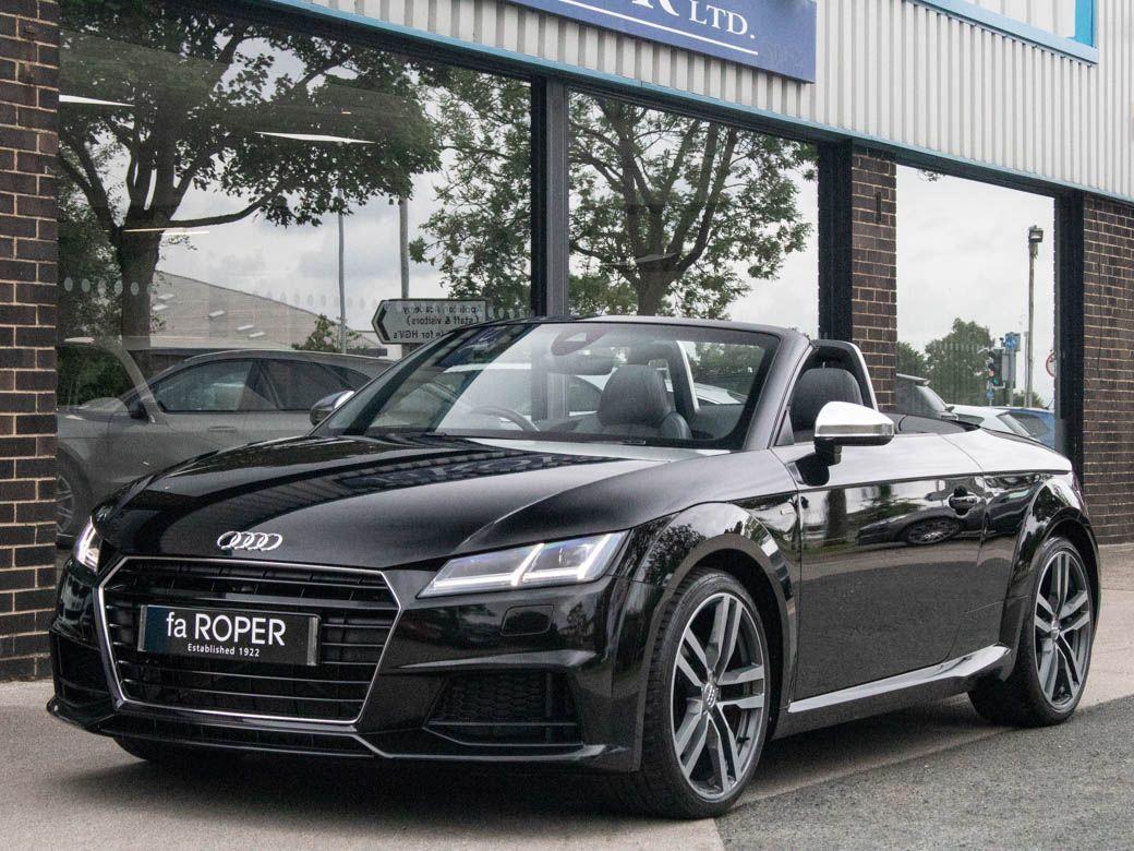 Audi TT Roadster 2.0T FSI S Line S tronic Convertible Petrol Mythos Black MetallicAudi TT Roadster 2.0T FSI S Line S tronic Convertible Petrol Mythos Black Metallic at fa Roper Ltd Bradford